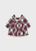 VESTITO A QUADRI NEONATA MAYORAL
