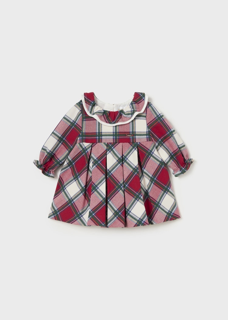 VESTITO A QUADRI NEONATA MAYORAL