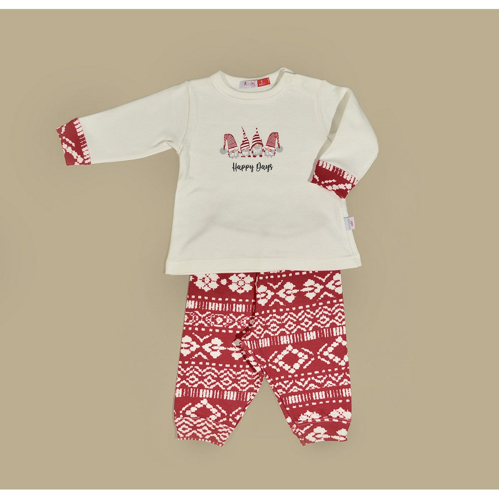 COMPLETO CALDO COTONE NATALE