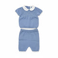 COMPLETINO IN FILO CON ROMBI BEBE' DI ALMY