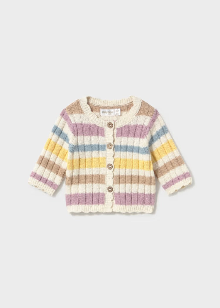 CARDIGAN LUNGO IN MAGLIA NEONATA MAYORAL