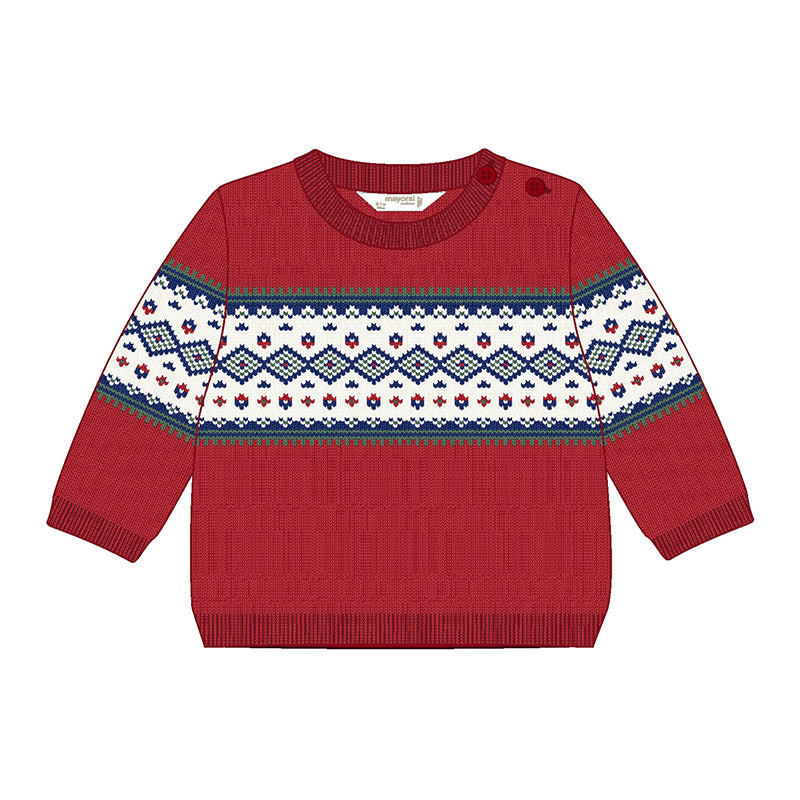 MAGLIA JACQUARD PER NEONATO MAYORAL