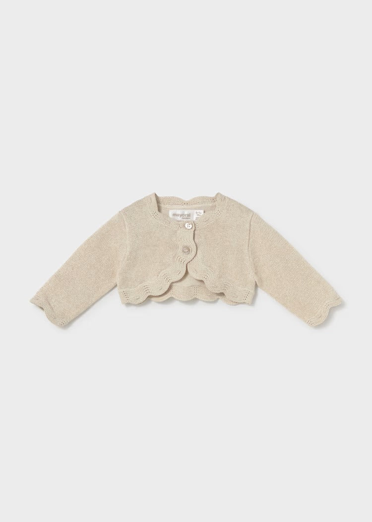 CARDIGAN IN MAGLIA ONDE NEONATA MAYORAL