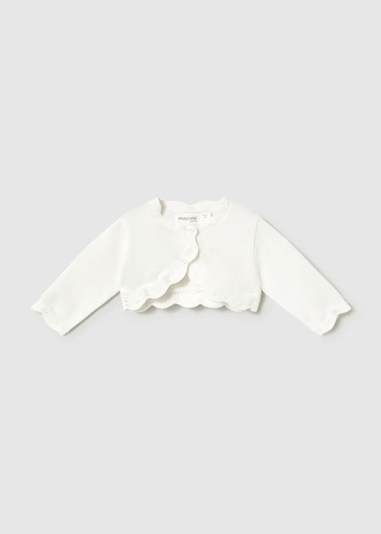 CARDIGAN IN MAGLIA ONDE NEONATA MAYORAL