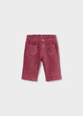 PANTALONE IN VELLUTO A COSTINE NEONATA MAYORAL