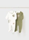 SET 2 PAGLIACCETTI IN CINIGLIA NEONATA MAYORAL