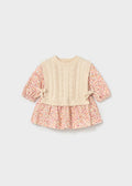VESTITO CON GILET TRICOT MAYORAL