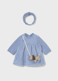 VESTITO CON BORSA E FASCIA NEONATA MAYORAL