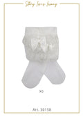 COLLANT CON FASCIA IN TULLE E FIOCCO STORY LORIS