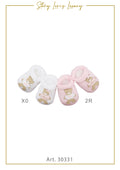 BABBUCCE IN COTONE CON ORSETTO MUM & BABY STORY LORIS