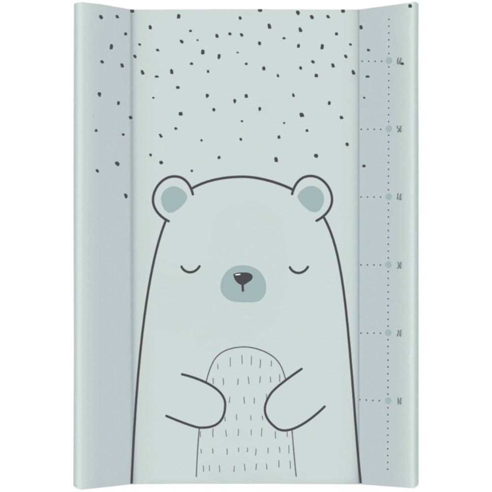 MATERASSINO FASCIATOIO MORBIDO BEAR WITH ME MINT 80x50 CM