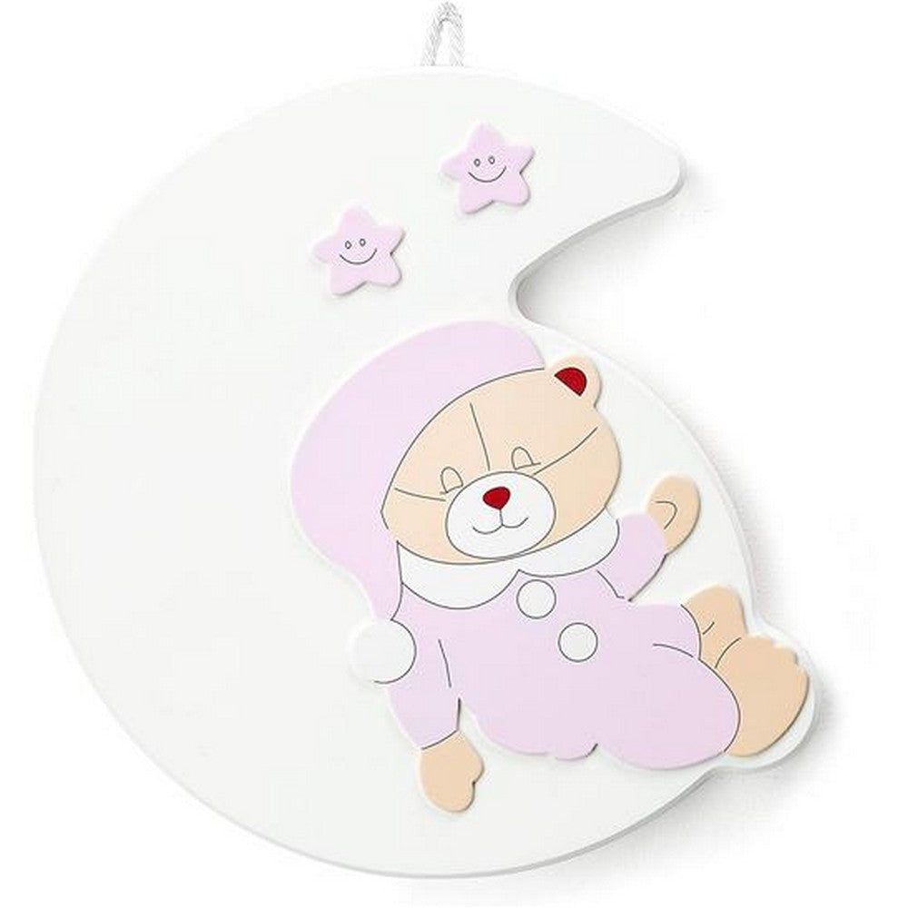 LUNA PICCOLA ORSO ROSA