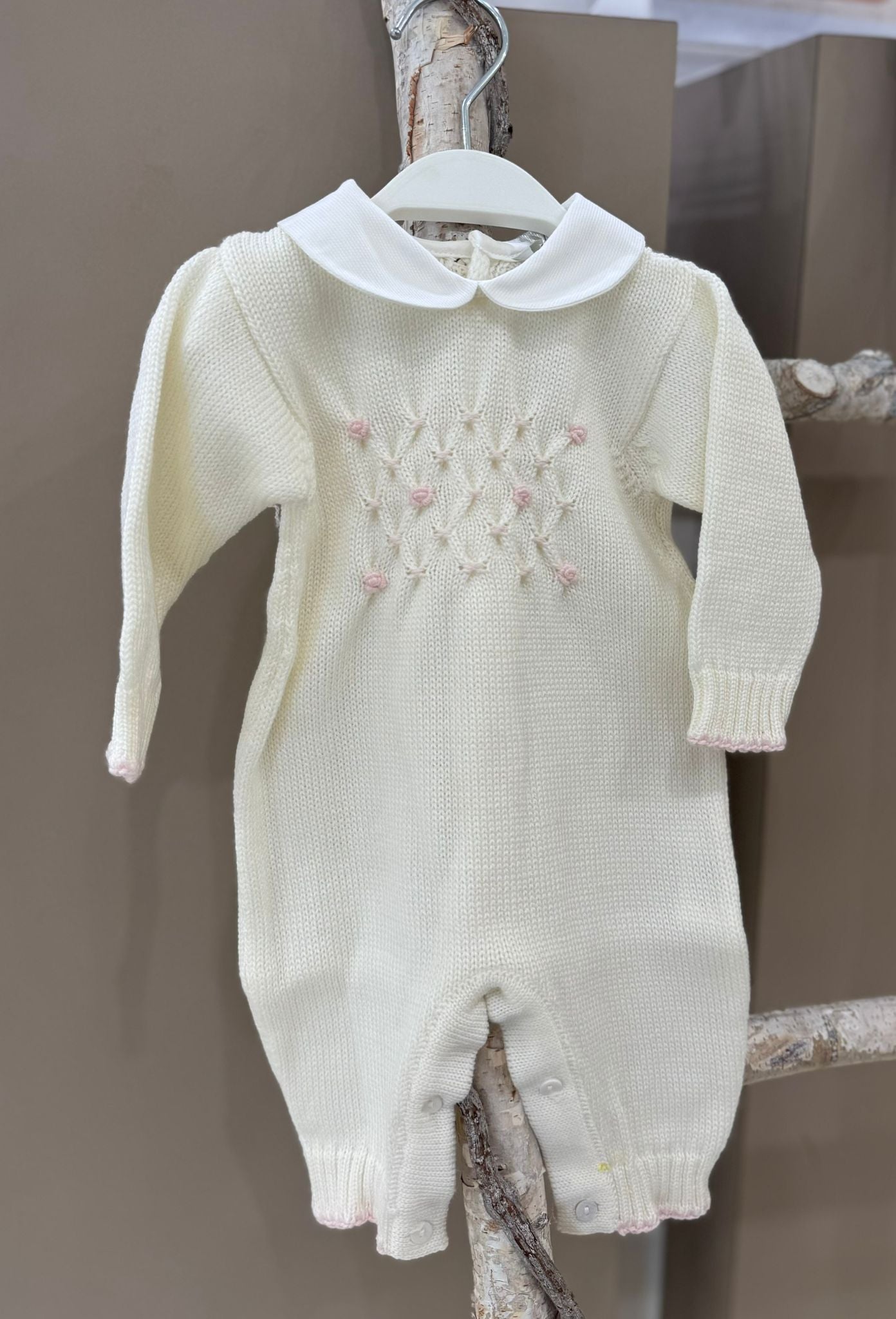 TUTINA IN MAGLIA CON FIORI PRIMODI'