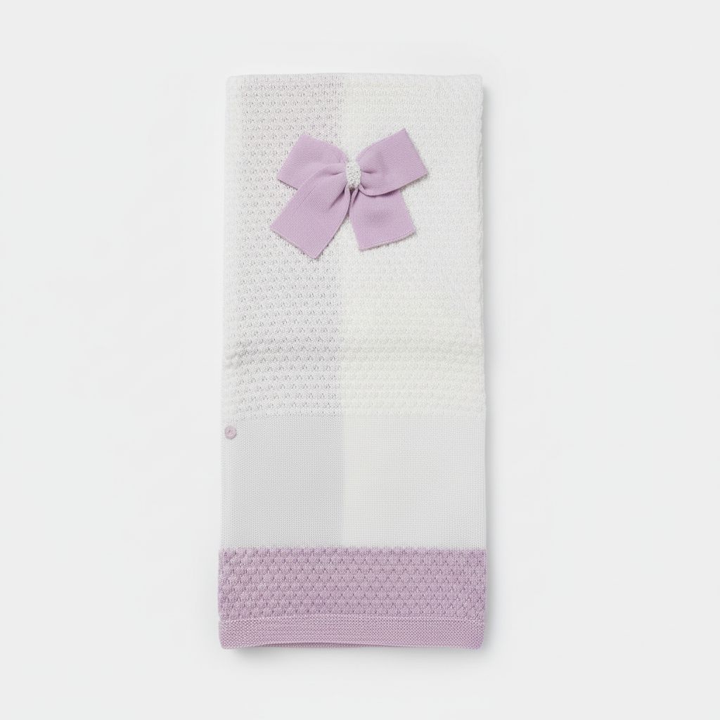 COPERTINA IN FILO CON FIOCCO PRIMODI'