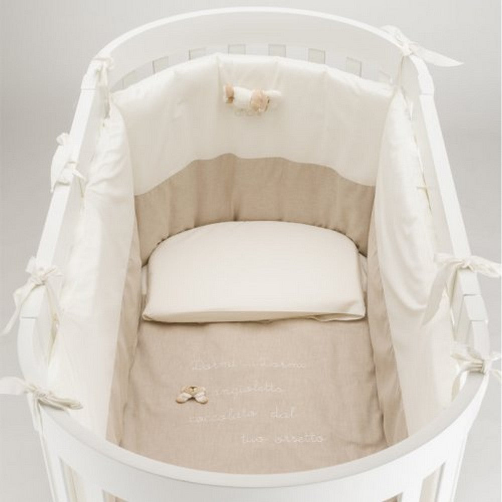 SET PIUMONE LETTO 4PZ OVALE TATO