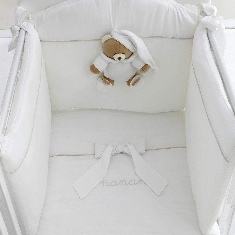 SET PIUMONE LETTO 4PZ tatoo bianco