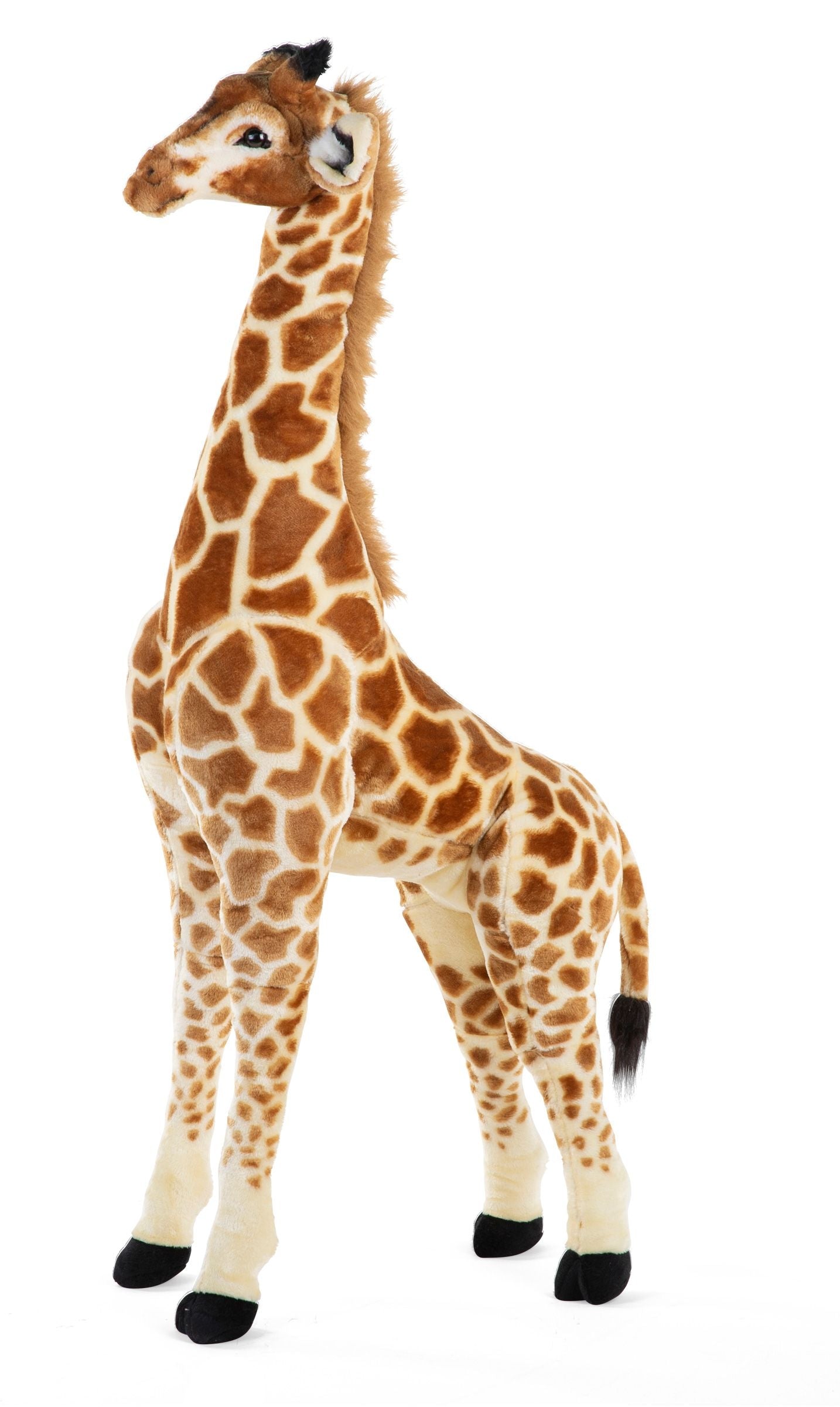 PELUCHE GIRAFFA 135CM CHILDHOME MARRONE GIALLO