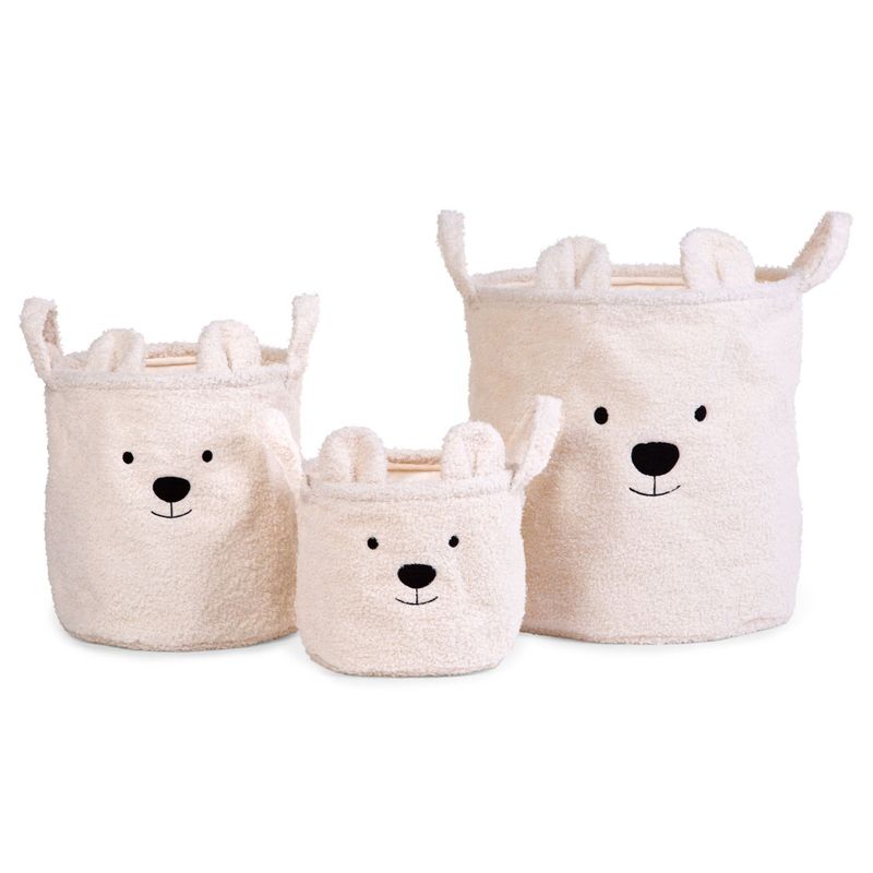 SET CESTE PORTAOGGETTI TEDDY CHILDHOME