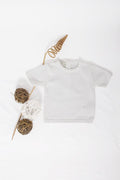 T-SHIRT IN PURO COTONE BIO NEONATI MAGLIFICIO DI VERONA