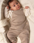 SALOPETTE NEONATO TASCHINE IN PURA LANA MERINO MAGLIFICIO DI VERONA