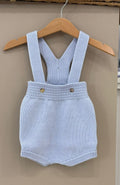 CULOTTE BRETELLE NEONATI IN PURA LANA MERINO MAGLIFICIO DI VERONA