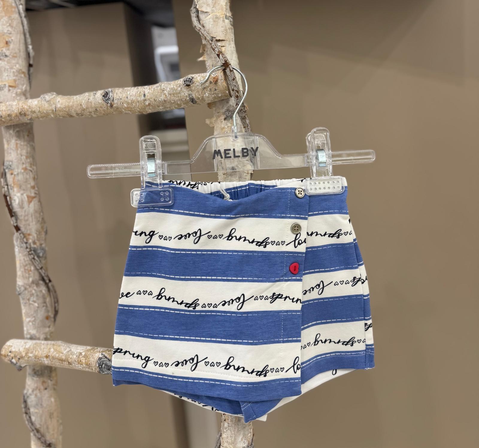 GONNA PANTALONE A RIGHE PER NEONATA MELBY