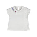 T-SHIRT CON VOLANT PER NEONATA MELBY