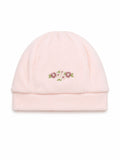 CAPPELLINO IN CINIGLIA CON RICAMO FLOREALE PRIMODI'