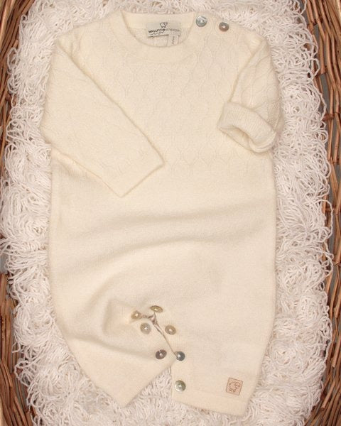 TUTINA IN MAGLIA NEONATI IN PURO CASHMERE MAGLIFICIO DI VERONA