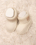 SCARPINE NEONATO IN PURO CASHMERE UNISEX MAGLIFICIO DI VERONA
