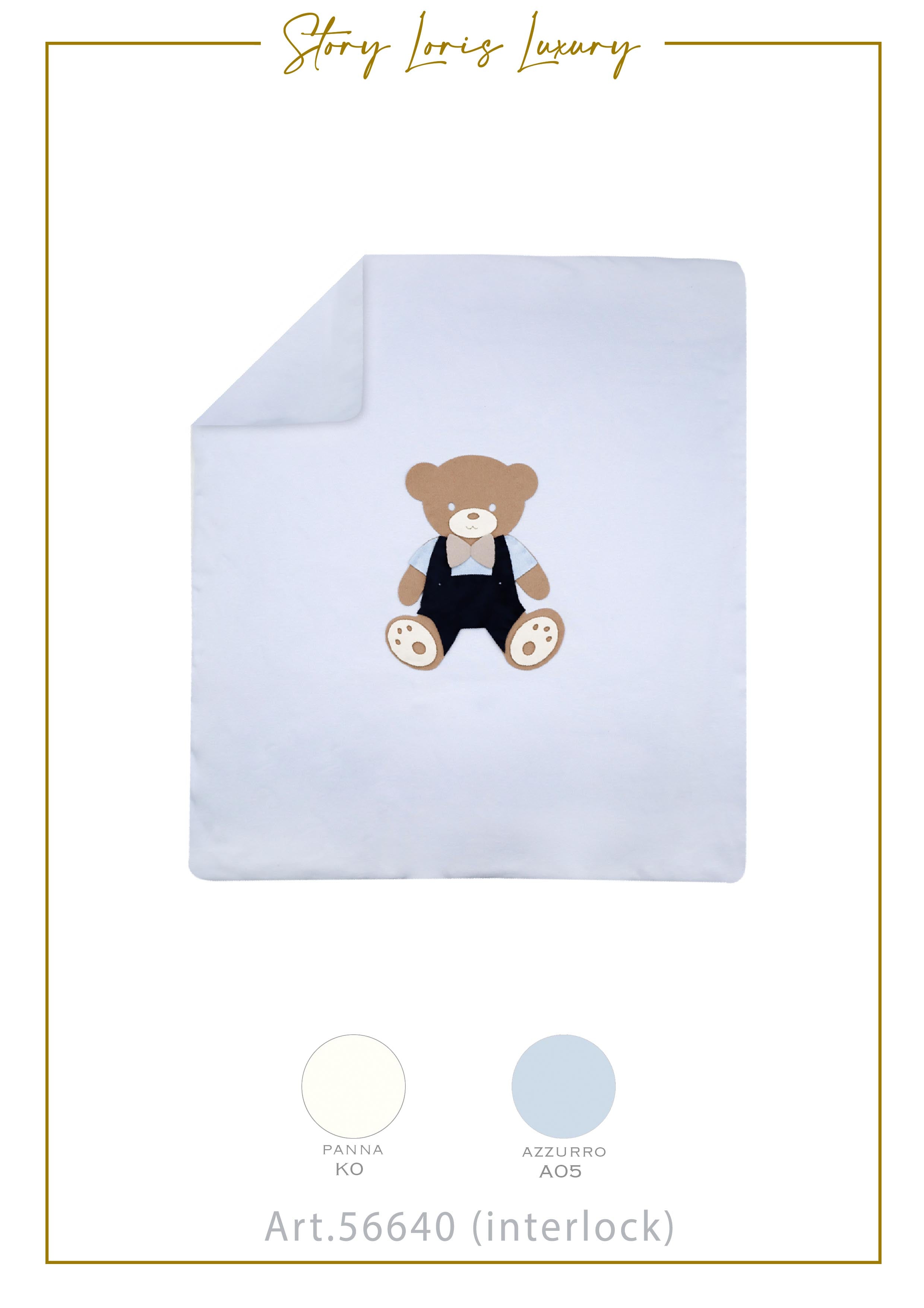 COPERTA CON ORSETTO STORY LORIS