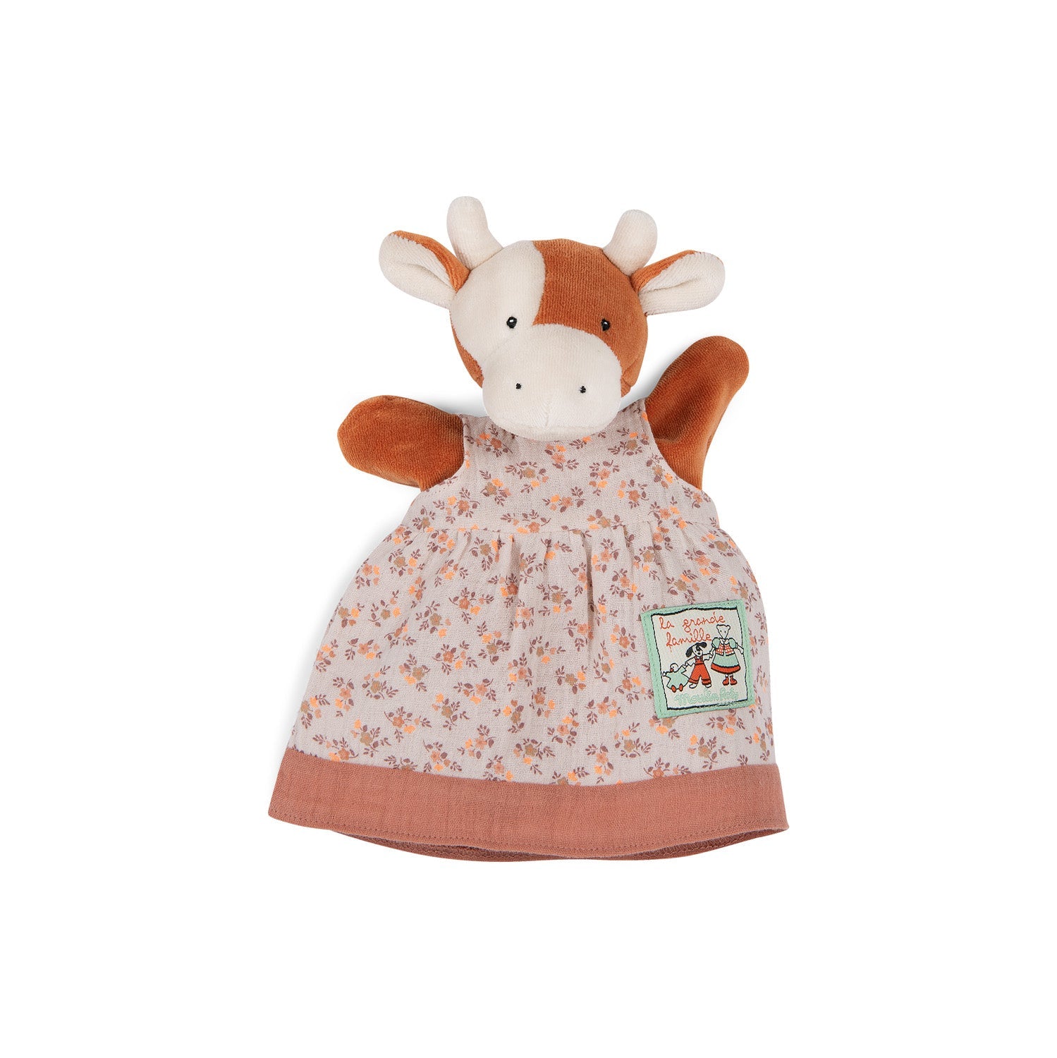 PELUCHE CHARLOTTE MUCCA MARIONETTA 25cm