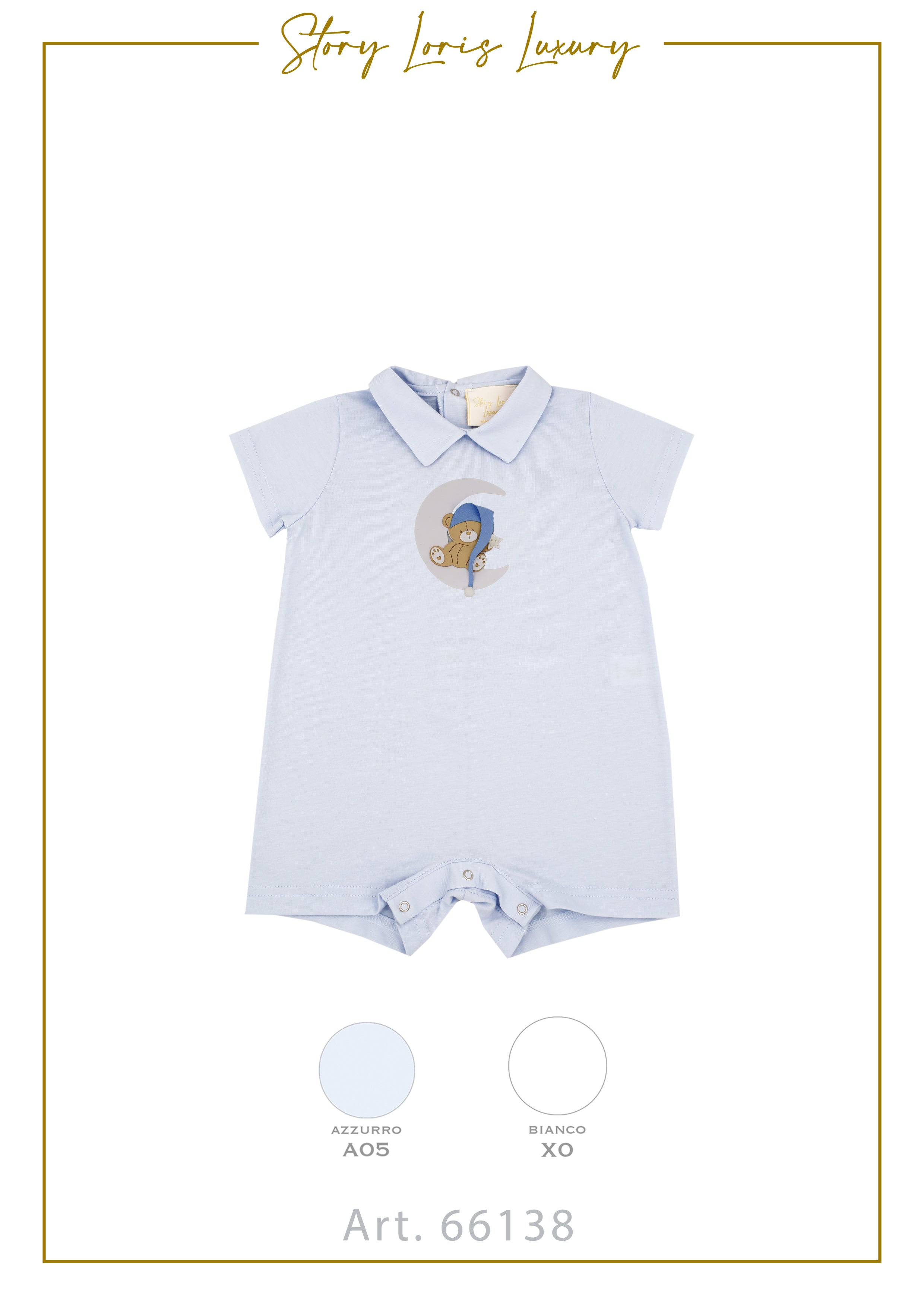 PAGLIACCETTO IN COTONE LEGGERO STELLA STELLINA STORY LORIS