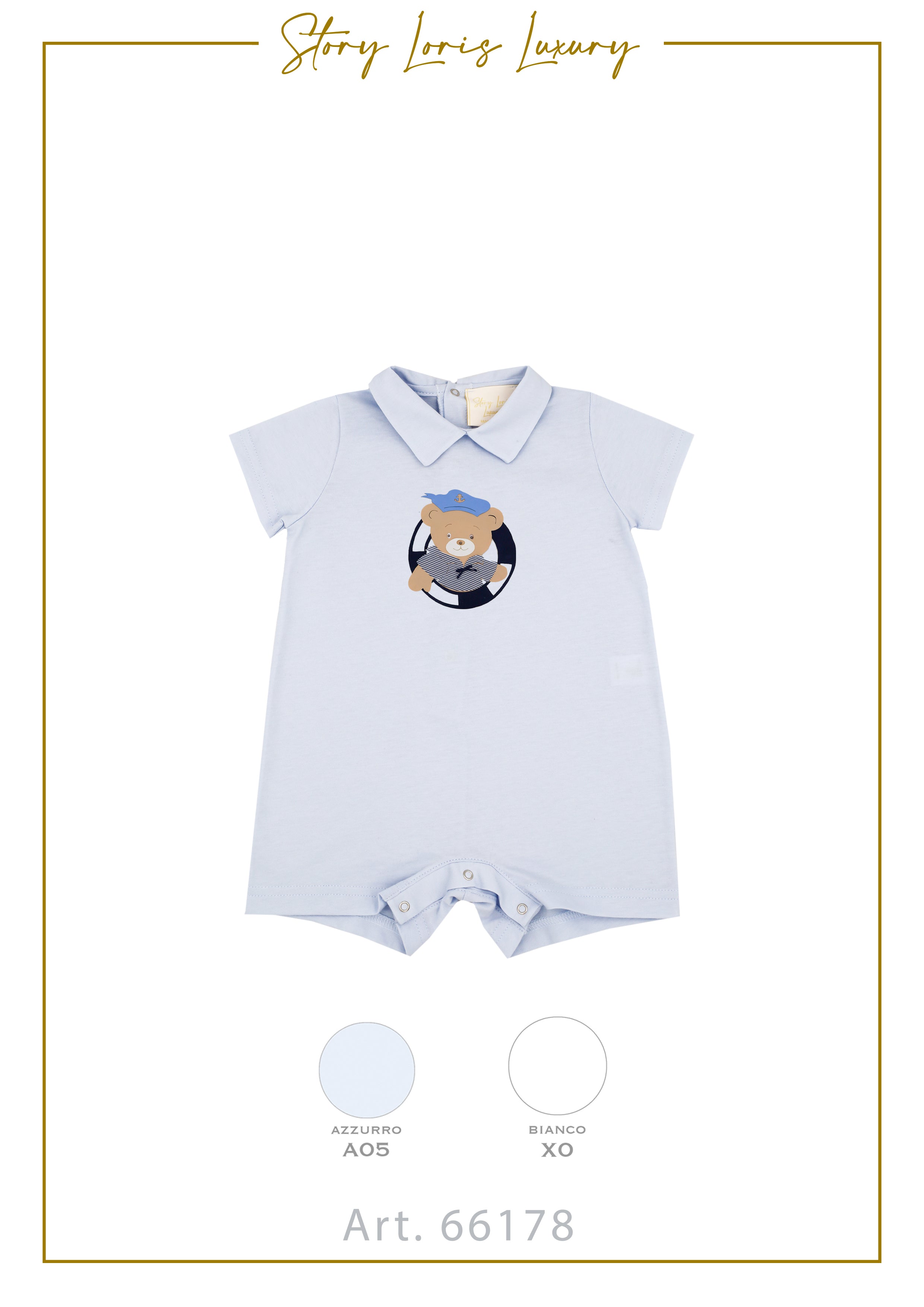 PAGLIACCETTO JERSEY ORSETTO MARINAIO STORY LORIS