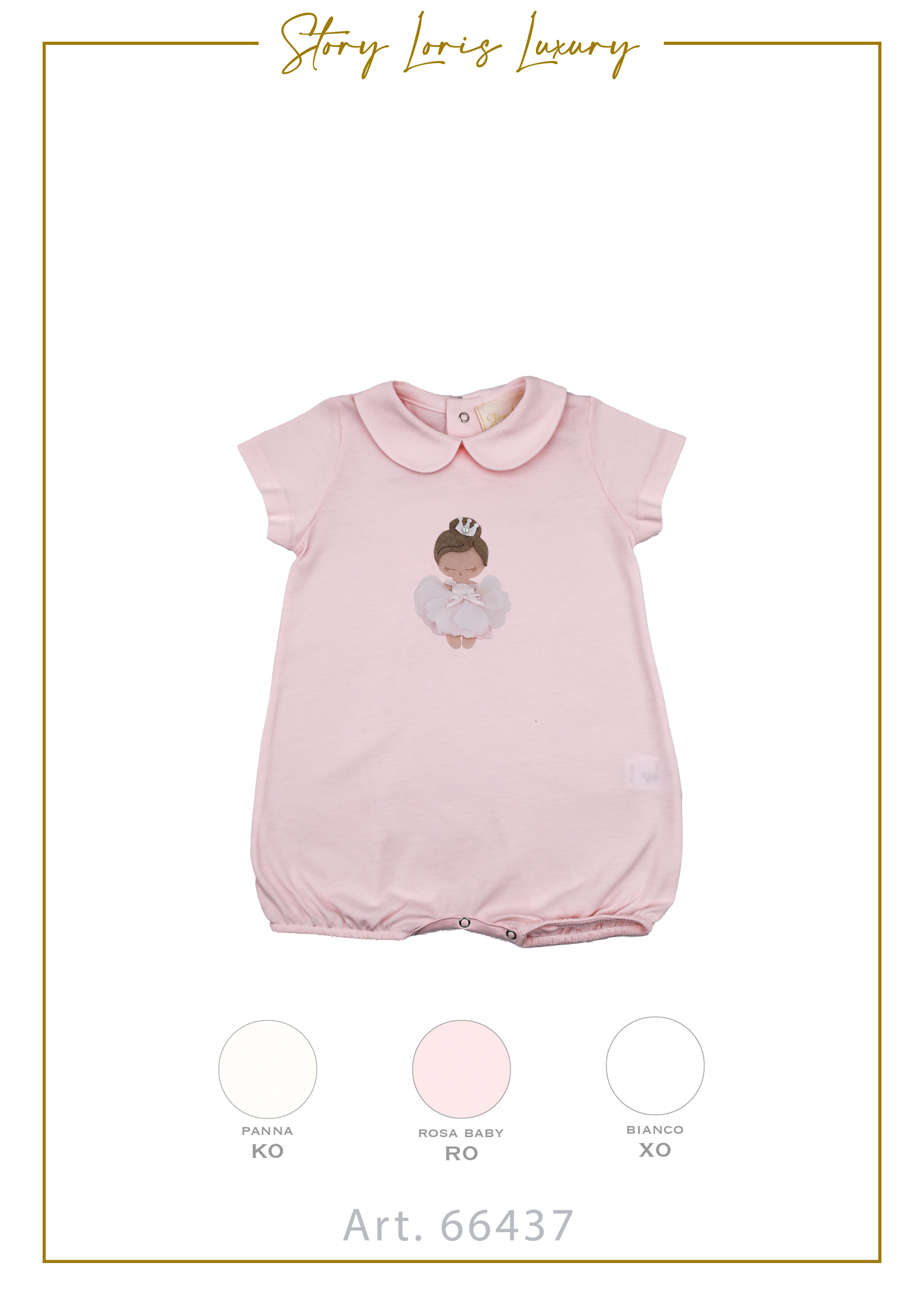 PAGLIACCETTO IN JERSEY PRINCIPESSA STORY LORIS