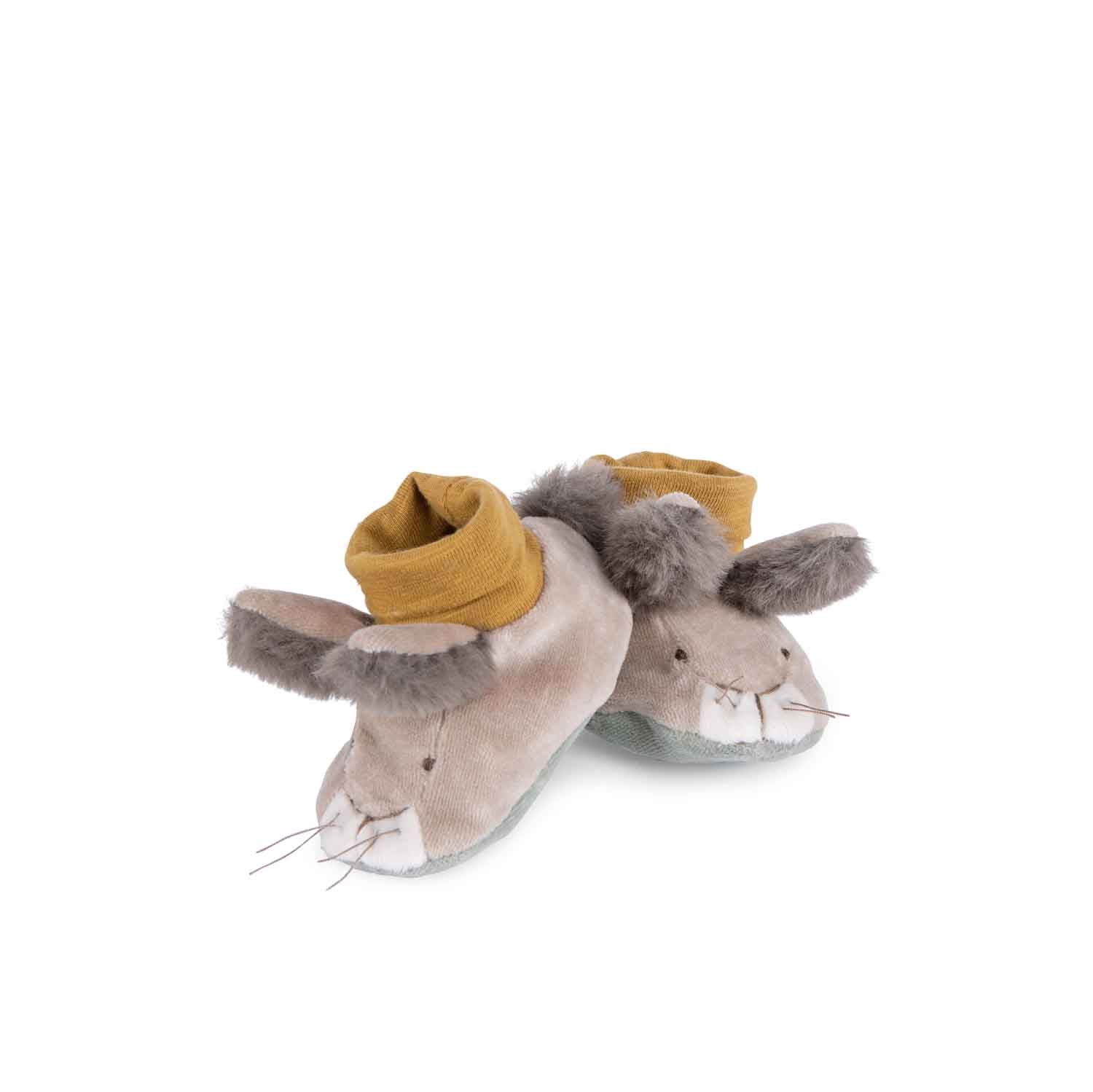 SCARPINE CONIGLIO CON SCATOLA 0-6 m
