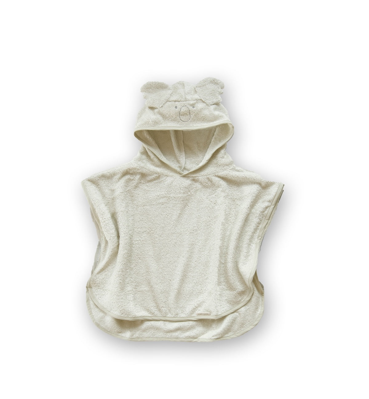PONCHO DA BAGNO KOALA - OYSTER GREY