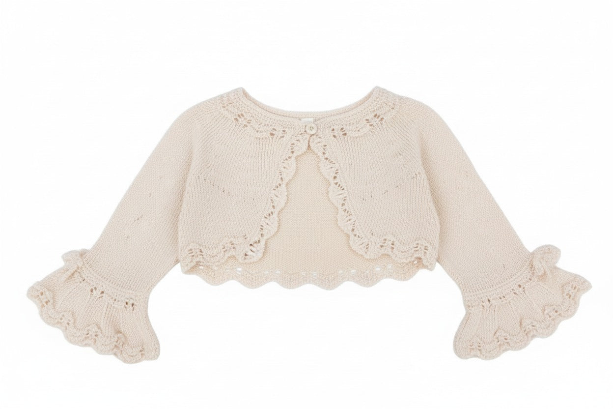 CARDIGAN NEONATA IN MAGLIA ESTIVA PCS BABY