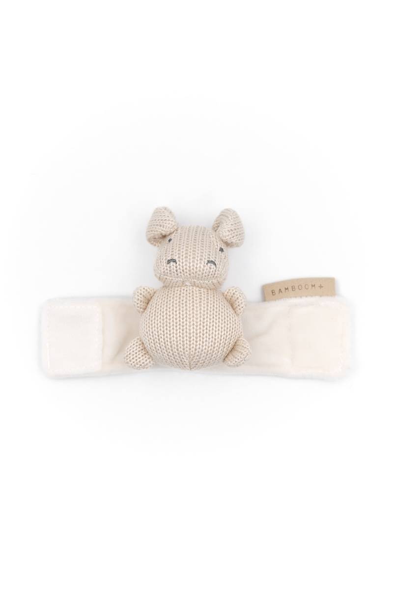 GIOCHINO BRACCIALETTO A MAGLIA - HIPPO - Birch Sand