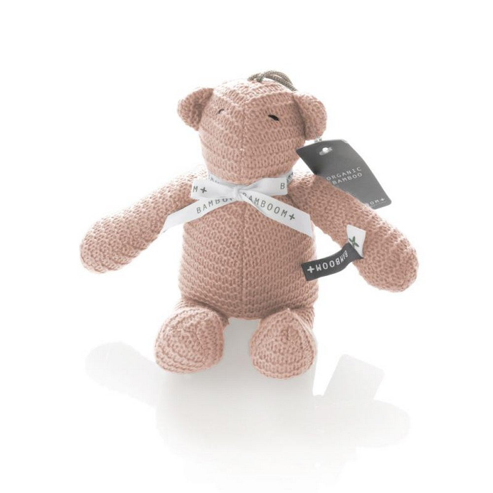 MINI CARILLON ORSO, LAVORATO A MAGLIA - PINK