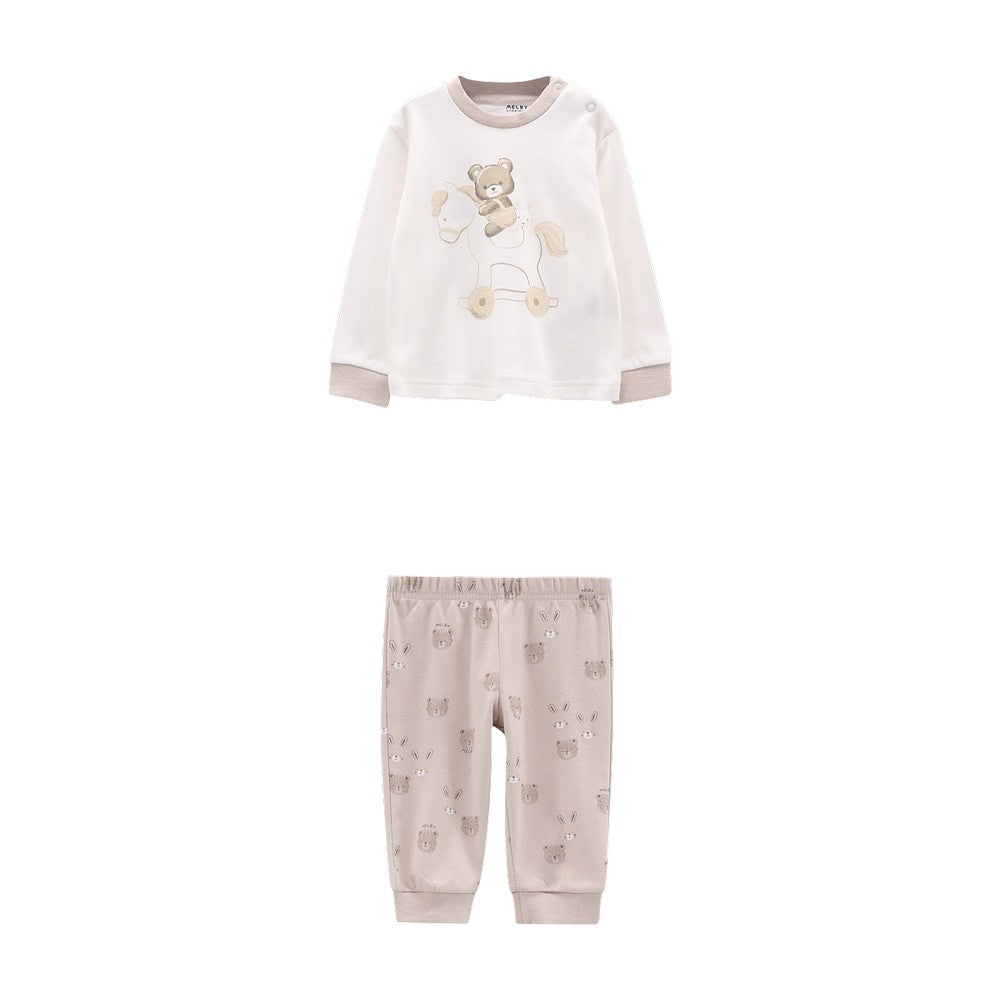 PIGIAMA LUNGO UNISEX IN CALDO COTONE ORSETTO MELBY