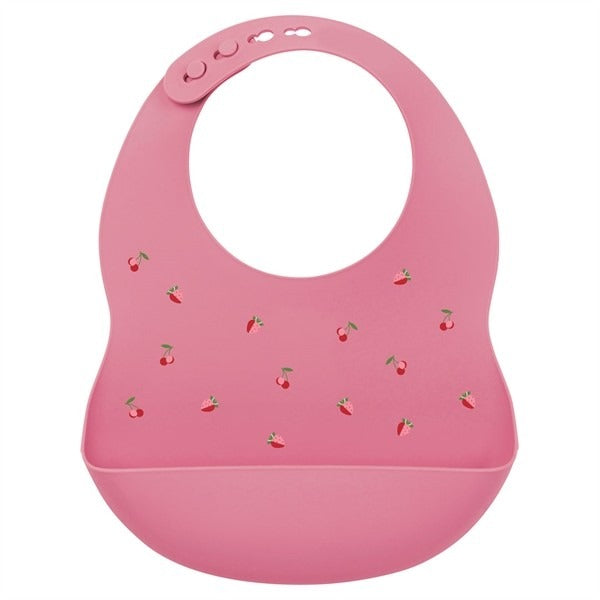 BAVAGLINO CON TASCA SILICONE STAMPATO - NATTOU