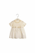 COMPLETO IN FILO DUE PEZZI CON FIOCCO E CULOTTE PCS BABY