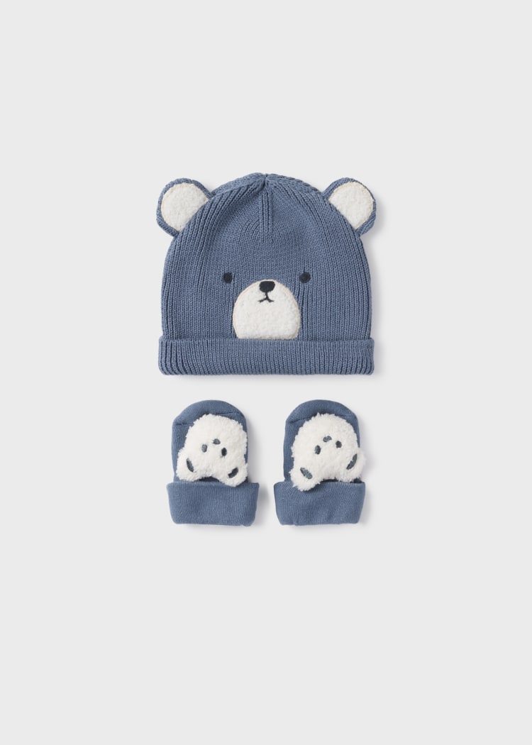 SET CAPPELLO E CALZINI ORSETTO NEONATO MAYORAL
