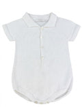 BODY IN MAGLIA ESTIVA CON COLLETTO PCS BABY