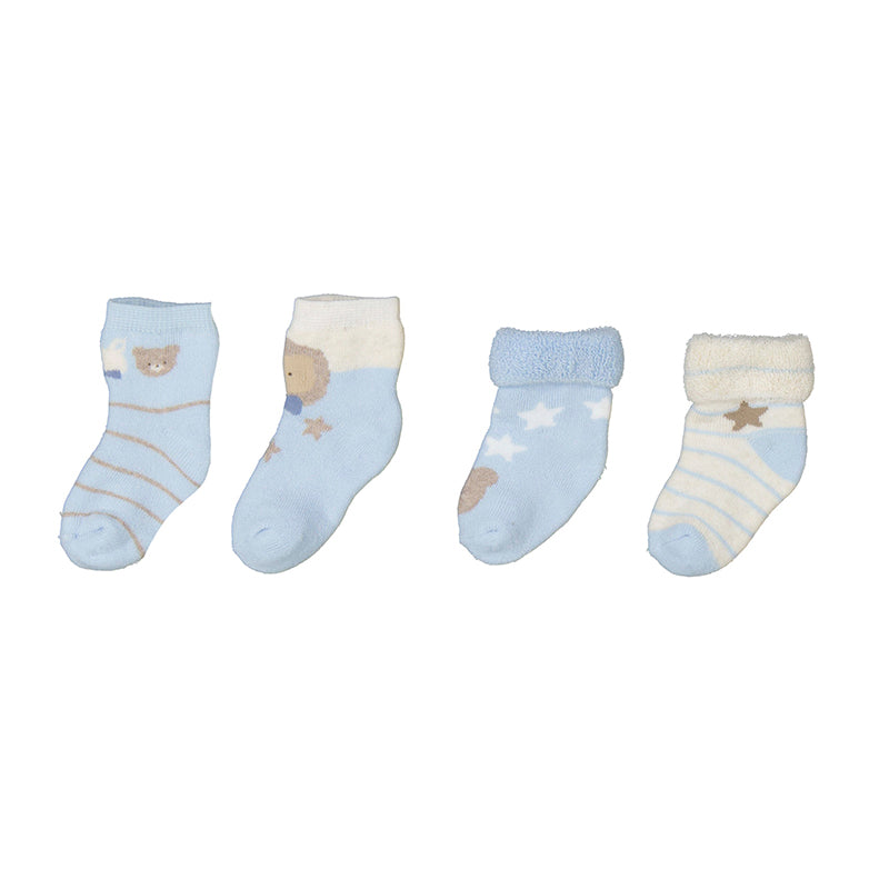 SET 4 CALZINI COTONE ORGANICO NEONATO MAYORAL