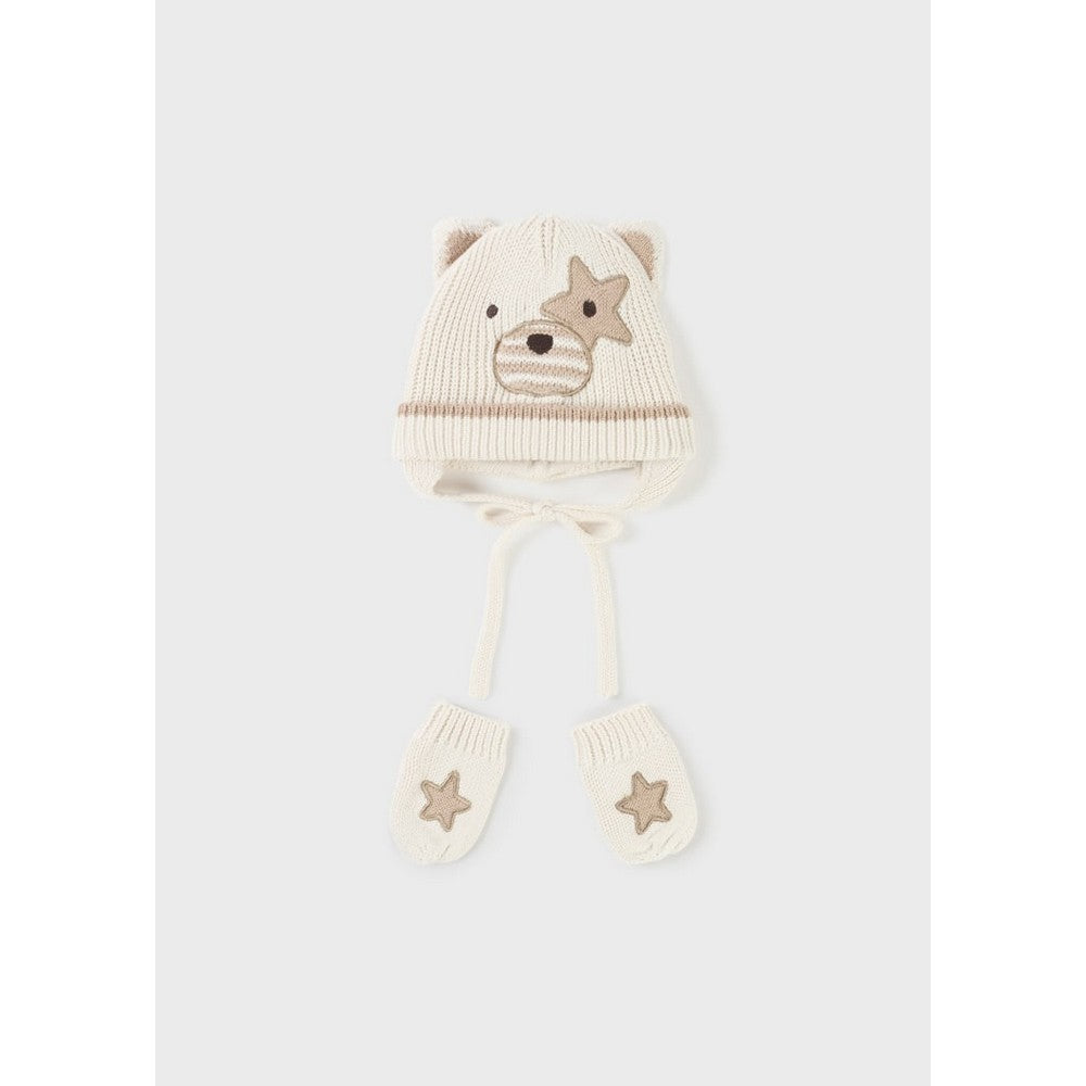 SET 2 PEZZI CAPPELLINO ORSETTO + GUANTI MAYORAL