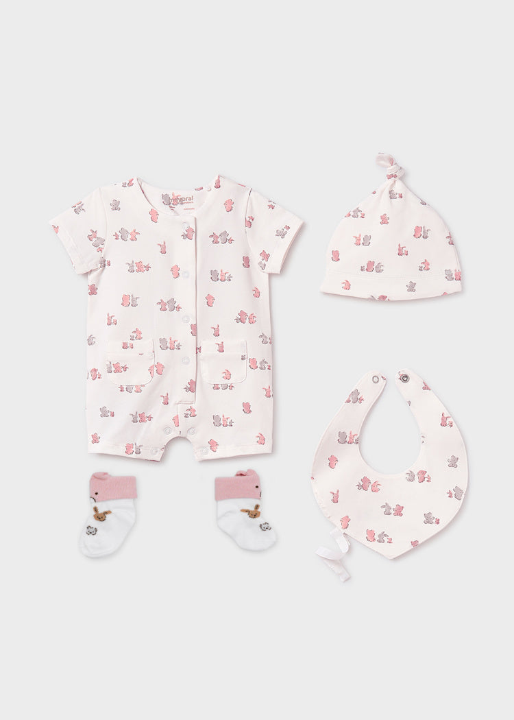 SET REGALO 4 PEZZI NEONATO MAYORAL