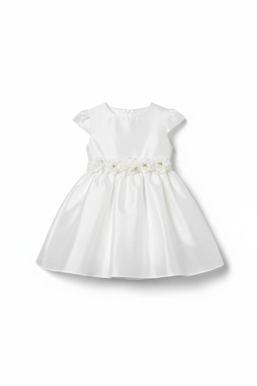 VESTINA BABY GIROMANICA CON FIORI BUFI
