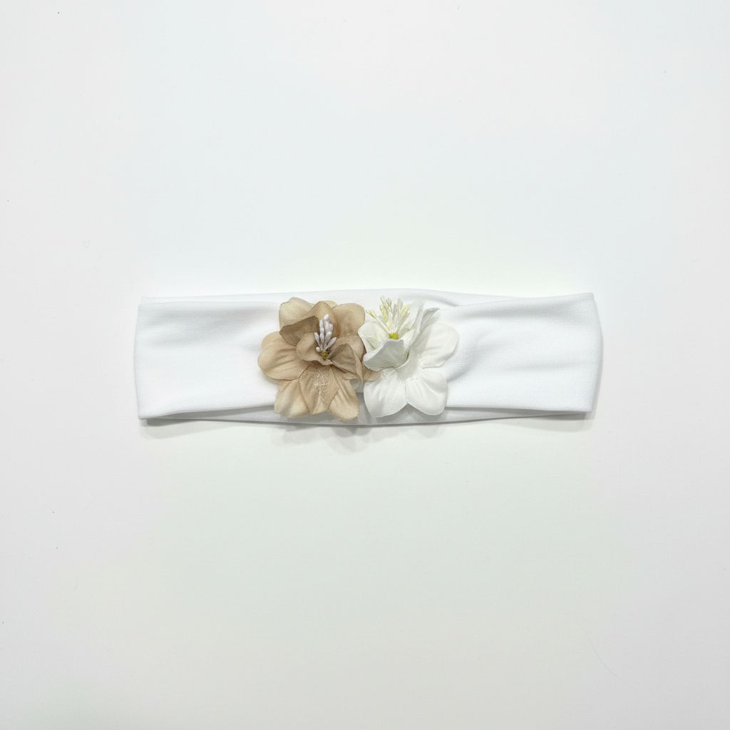 FASCIA IN TESSUTO CON FIORE BUFI